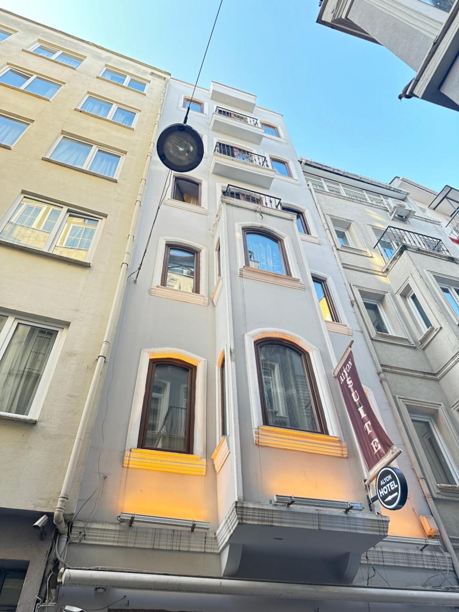 City Center Allyon Suit Hotel Istanbul Exteriör bild